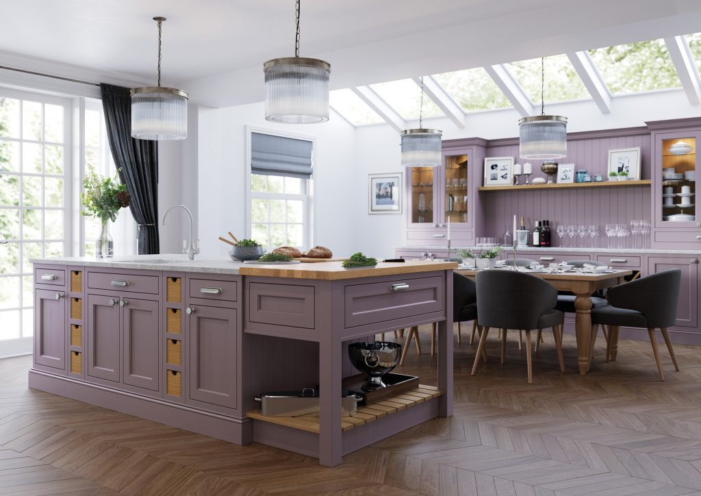 Belgravia Lavender Gray and Cashmere