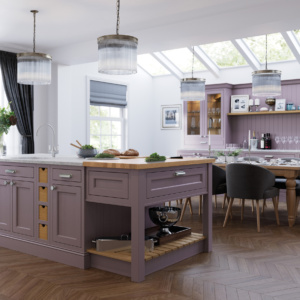 Belgravia Lavender Gray and Cashmere