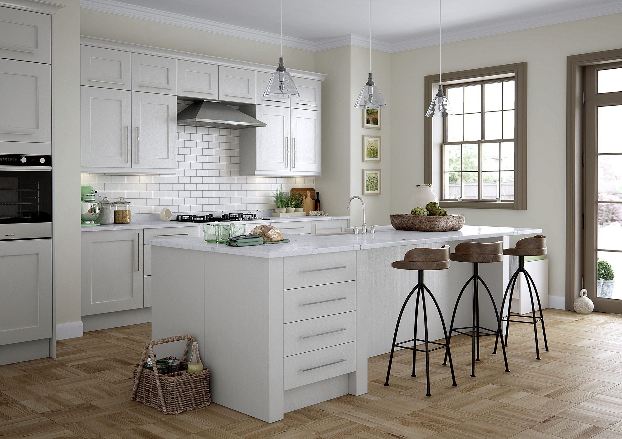Wakefield Light Grey Kitchen