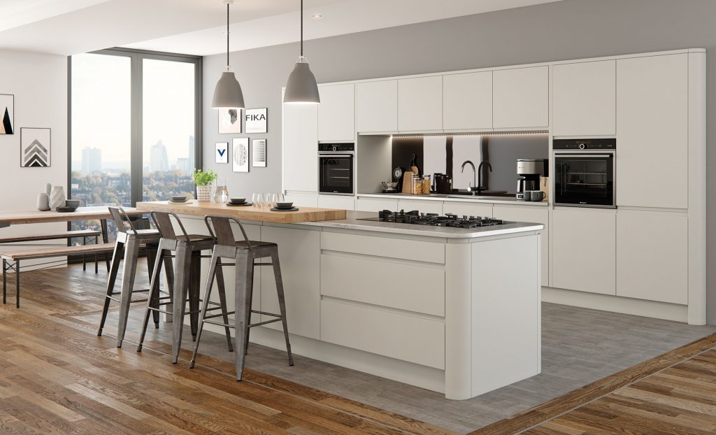 Strada Matte Porcelain Painted Kitchen