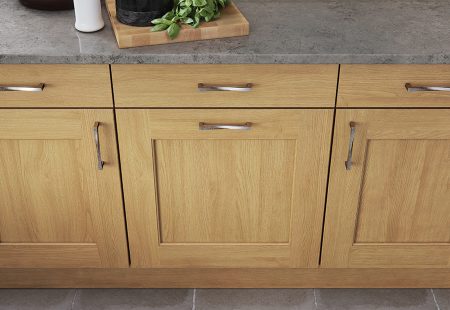 Wakefield Light Oak and Stone Kitchen