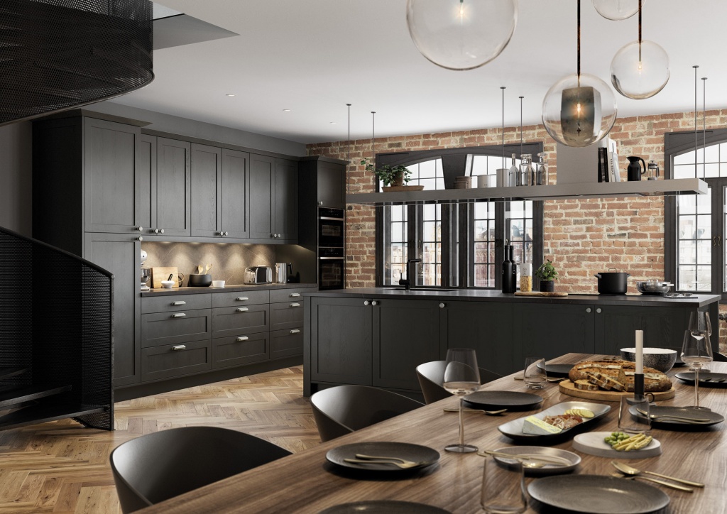 Aldana Graphite Kitchen