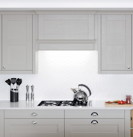 Madison Cashmere and Graphite Kitchen