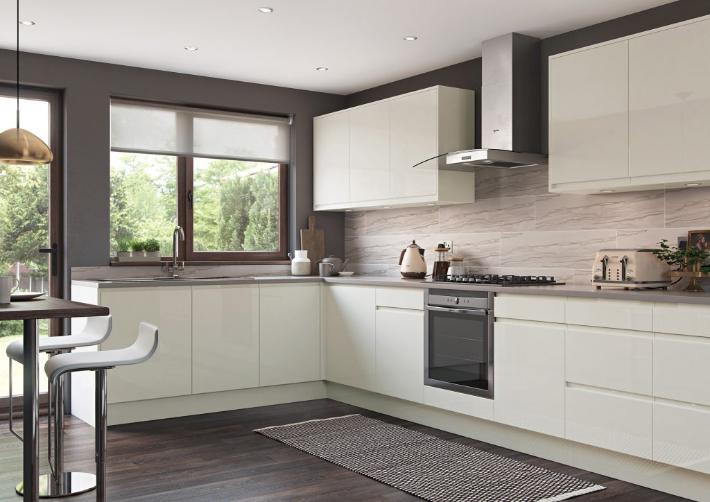 Strada Gloss Porcelain Kitchen