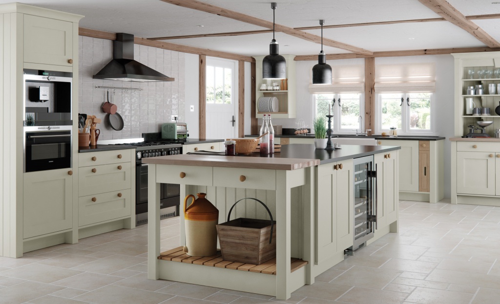 Georgia Painted Mussel Kitchen
